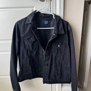GAP Charcoal Denim Jacket